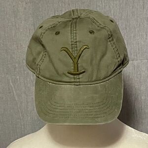 Wrangler Yellowstone Dutton Ranch Hat Olive Strapback Dad Cap OSFA